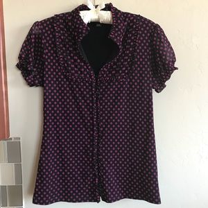 INC Classy Polkadot Blouse